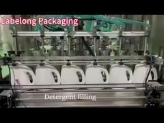 उच्च क्षमता अनुकूलन योग्य रैखिक बोतल भरने की मशीन आसान रखरखाव