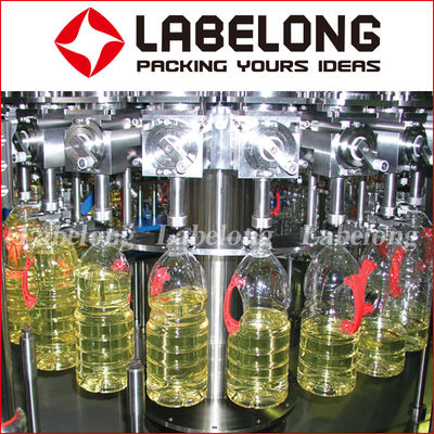 304 Stainless Steel 2500BPH Sunflower Oil Filling Machine